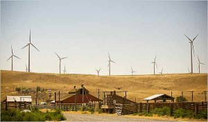 Ione, Oregon wind farm; Leah Nash for the New York Times