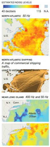 NOAA noise maps