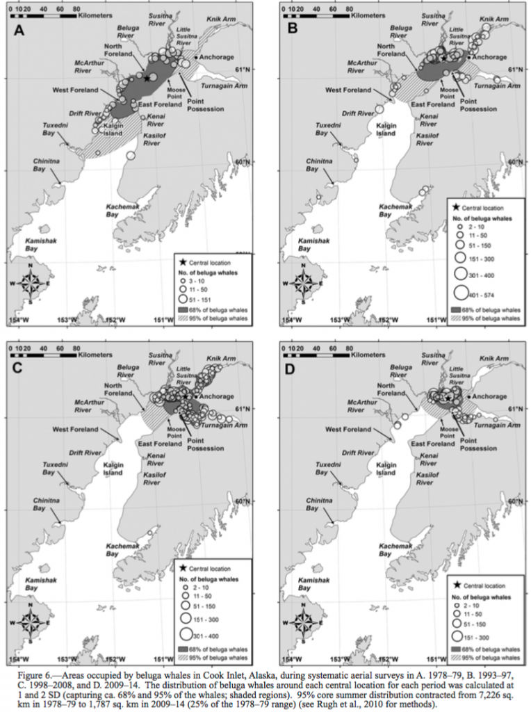 Beluga range Cook Inlet 1978-2014